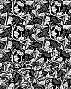 Bold Floral Abstract Pattern Rug