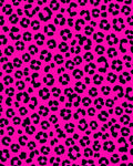 Hot Pink Leopard Spots Design Rug