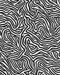 Bold Animal Print Stripe Design Rug