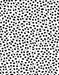 Black White Textured Dot Design Rug