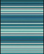 Ocean Blue Striped Modern Design Rug