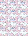Soft Abstract Organic Shapes Pattern Rug