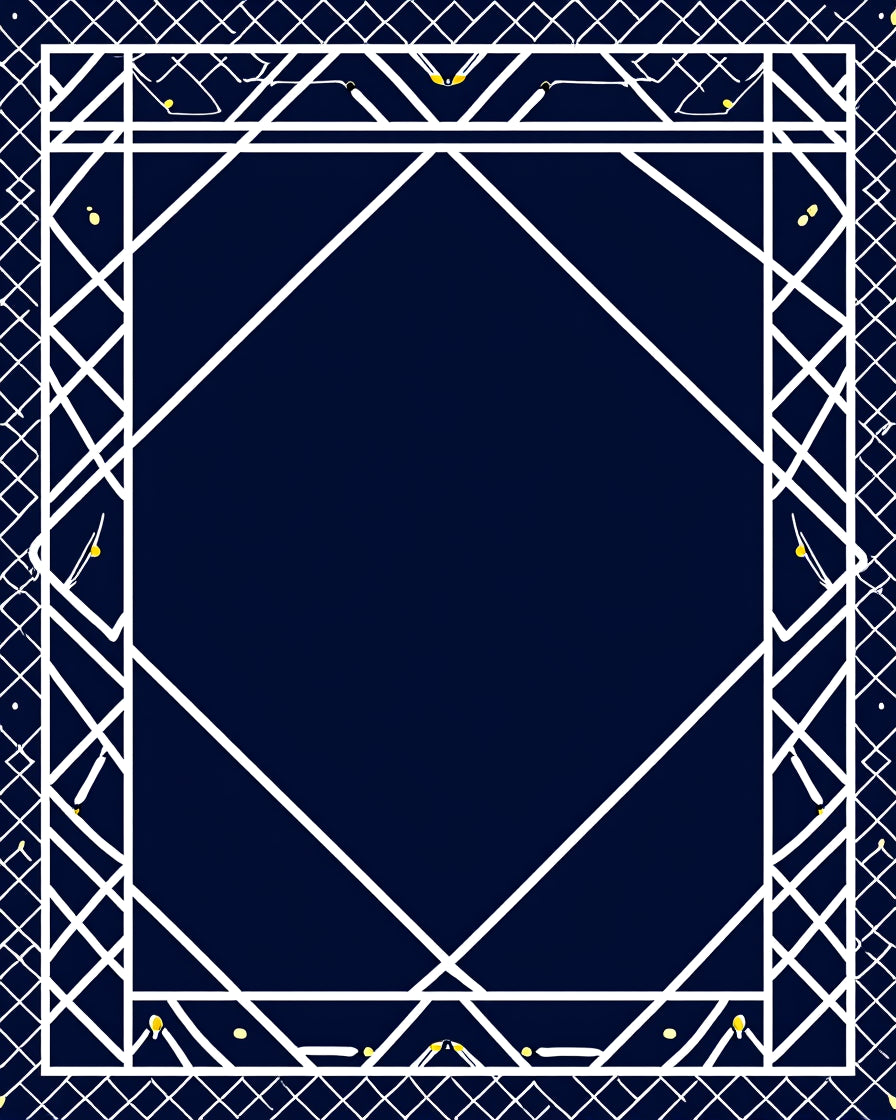 Geometric Lattice Diamond Stripes Rug
