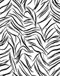 Bold Black Graphic Stripes Rug