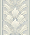Art Deco Fan Pattern Design Rug