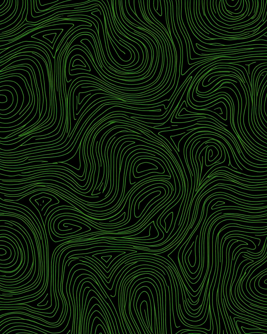 Modern Swirls Abstract Graphic Rug