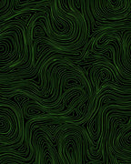 Modern Swirls Abstract Graphic Rug