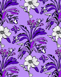 Bold Abstract Floral Art Rug