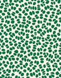 Green Pebble Scatter Abstract Pattern Rug