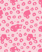 Hot Pink Leopard Spots Rug