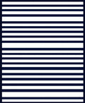 Classic Blue and White Stripe Rug