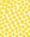 Bright Yellow Citrus Theme Rug