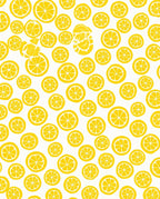 Bright Yellow Citrus Theme Rug