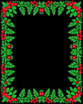 Foliage and Berry Garland Border Rug