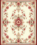 Antique Floral Medallion Pattern Rug