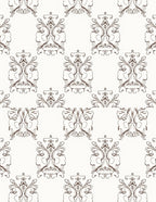 Classical Sketchy Vintage Pattern Rug