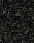Abstract Swirls Geometric Lines Rug