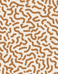 Abstract Wavy Lines Pattern Rug