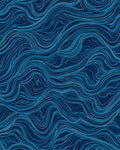 Dynamic Abstract Swirl Pattern Rug