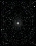 Cosmic Dot Patterned Circles Rug