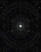 Cosmic Dot Patterned Circles Rug