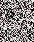 Black Leopard Print Design Rug