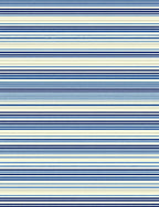 Classic Blue White Striped Design Rug