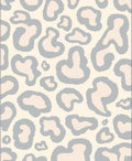 Abstract Leopard Spot Pattern Rug