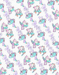Whimsical Cartoon Character Pattern Rug