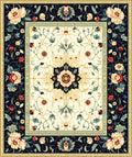 Floral Vines Decorative Rug