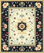 Floral Vines Decorative Rug