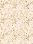 Abstract Floral Swirl Pattern Rug