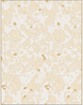 Abstract Organic Floral Pattern Rug