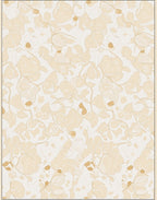 Abstract Organic Floral Pattern Rug