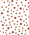 Brown Dots Fun Pattern Rug