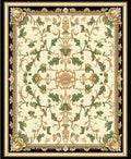 Classic Floral Vine Scroll Pattern Rug