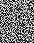 Bold Retro Leopard Print Pattern Rug
