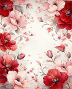 Vibrant Floral Arrangement Art Rug