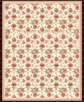 Antique Floral Vine Pattern Rug