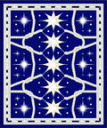 Nautical Star Intertwined Rope Design Rug