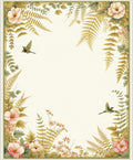Botanical Garden Birds and Blooms Rug