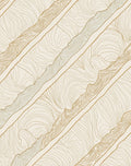 Abstract Wavy Diagonal Stripe Design Rug