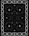 Ornate Abstract Celestial Inspired Design Rug