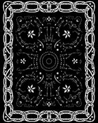 Ornate Abstract Celestial Inspired Design Rug