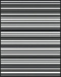 Modern Black White Gray Stripes Rug
