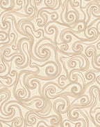 Curving Lines Triangles Pattern Rug
