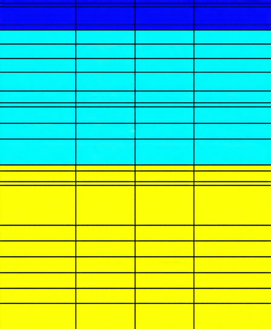 Bold Blue Yellow Stripe Grid Rug