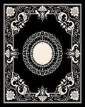 Ornate Floral Border With Central Medallion Rug