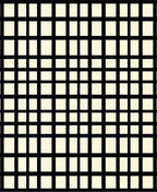 Lattice Grid Graphic Design Rug