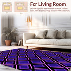 Diamond Intersect Geometric Design Rug